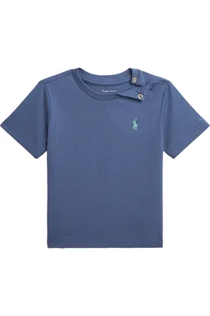 Ralph Lauren T-shirt - Blue Himlen - - 68 - T-shirt