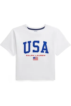 Ralph Lauren T-shirt - Beskuren - m. USA - - 7 år (122) - T-shirt