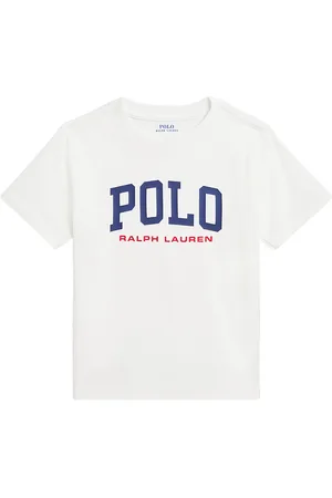 Ralph Lauren T-shirt - m. Marinblå - - 2 år (92) - T-shirt