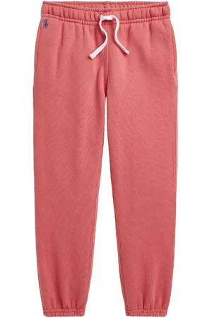 Ralph Lauren Sweatpants - Classics - Korallröd - - 2 år (92) - Sweatpants