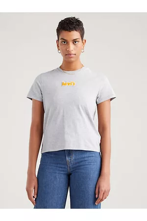 Levi's Kvinna T-shirts - Klassisk t shirt med tryck