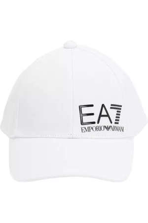 EA7 EMPORIO ARMANI Logo Cotton Canvas Cap