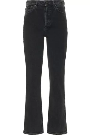 Goldsign Kvinna High-waist jeans - Morgan High Rise Straight Cotton Jeans