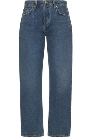 Goldsign Kvinna Straight jeans - Wallis Mid Rise Straight Cotton Jeans