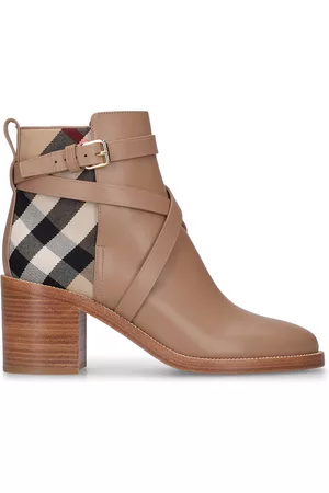 Burberry Kvinna Ankelboots - 70mm New Pryle Leather Ankle Boots