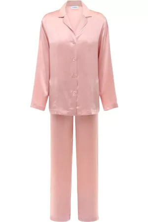 La Perla Silk Satin Pajama Shirt & Pants