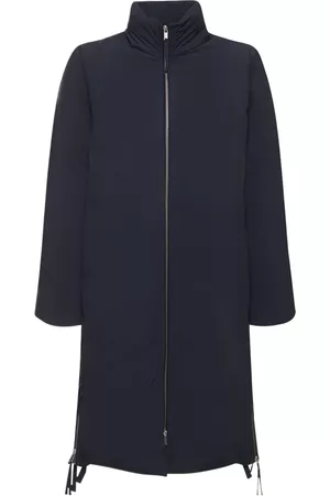 Jil Sander Tech Midi Down Jacket W/ Hood