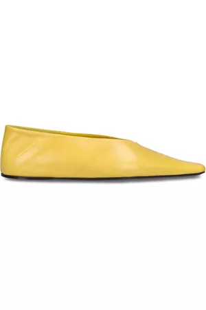 Jil Sander Kvinna Loafers - 10mm Leather Flat Shoes