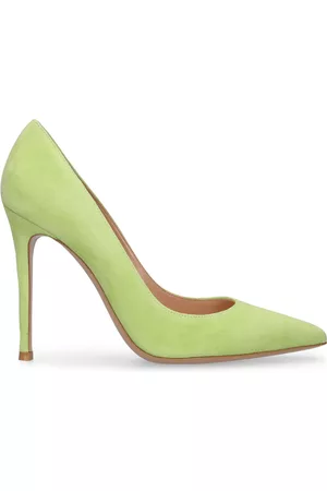 Gianvito Rossi Kvinna Moccaskor - 105mm Gianvito Suede Pumps
