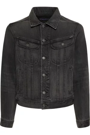 Tom Ford Man Jeansjackor - New Icon Aged Black Wash Denim Jacket