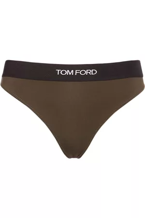 Tom Ford Kvinna String - Logo Modal Jersey Thong