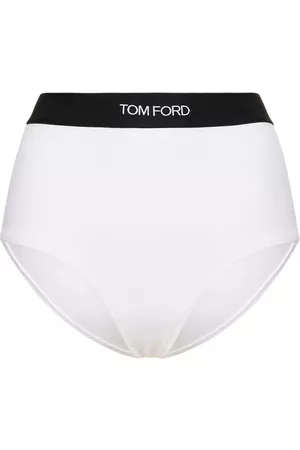 Tom Ford Kvinna Briefs - Logo Modal Jersey High Rise Briefs