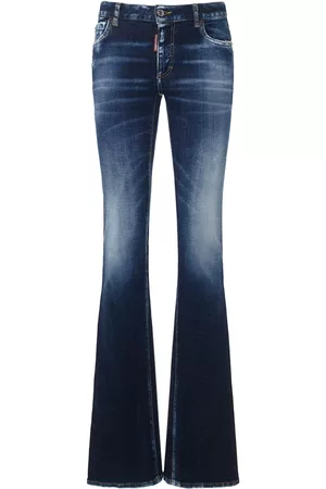 Dsquared2 Kvinna Bootcut jeans - Twiggy Mid Rise Flared Jeans