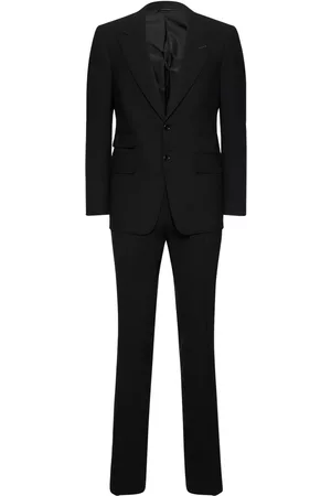 Tom Ford Man Kostymer - Shelton Stretch Wool Plain Weave Suit