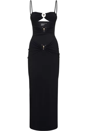 CHRISTOPHER ESBER Kvinna Casual klänningar - Pierced Orbit Cutout Jersey Long Dress