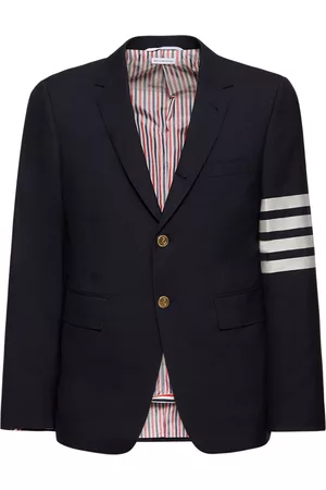 Thom Browne Man Jackor - Classic Fit Wool Jacket W/ 4 Stripes