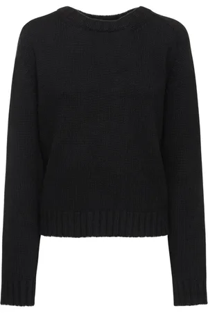 Khaite Mae Cashmere Crewneck Sweater