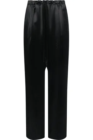 Khaite Trenton Shiny Viscose Pants