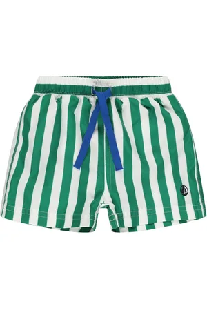 Petit Bateau Striped Lycra Swim Shorts
