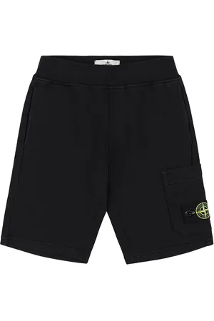 Stone Island Cotton Terry Cargo Shorts