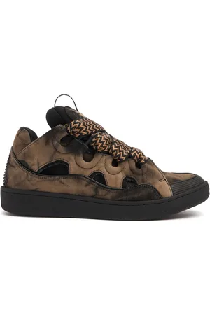 Lanvin Curb Printed Sneakers