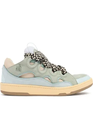 Lanvin Curb Leather Sneakers