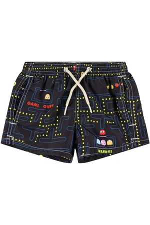 MC2 SAINT BARTH Pacman Print Nylon Swim Shorts