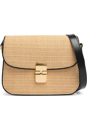 A.P.C. Small Sac Grace Raffia Bag