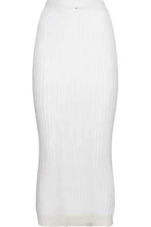 Sportmax Album1234 Sheer & Knit 2-piece Skirt