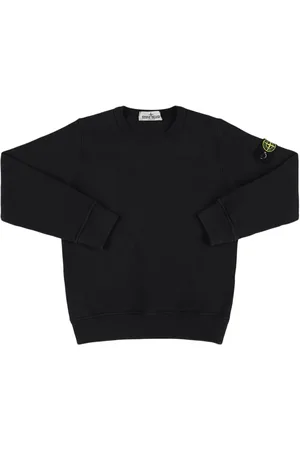 Stone Island Organic Cotton Crewneck Sweatshirt
