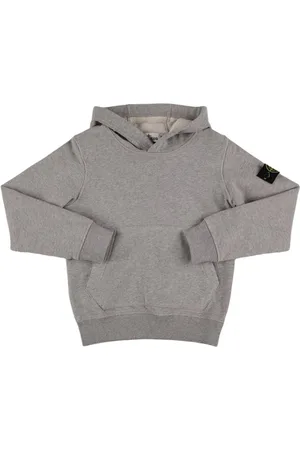 Stone Island Organic Cotton Hooded Sweatshirt