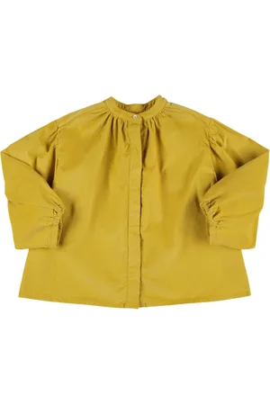 TANGERINE Pleated Corduroy Shirt