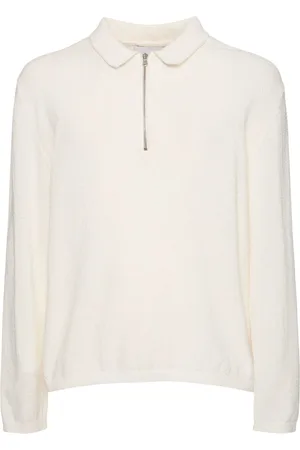 Seven Gauge Long Sleeve Bouclé Polo