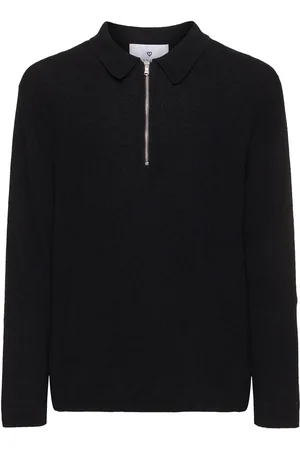Seven Gauge Long Sleeve Bouclé Polo