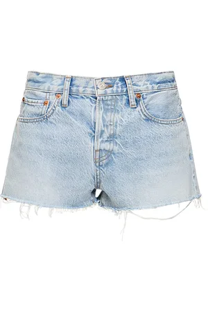 RE/DONE & Pam Mid Rise Denim Shorts
