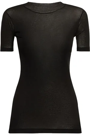 Auralee Sheer Cotton T-shirt