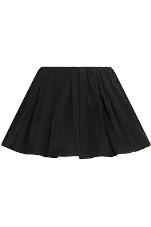 J.W.Anderson Memory Gathered Taffeta Mini Skort