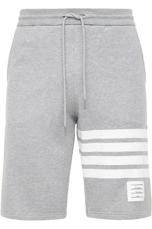 Thom Browne 4-bar Cotton Jersey Shorts
