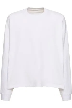 The Row Haru Long Sleeve Cotton T-shirt