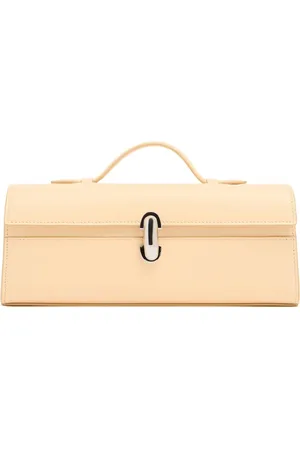 SAVETTE The Slim Symmetry Smooth Leather Bag