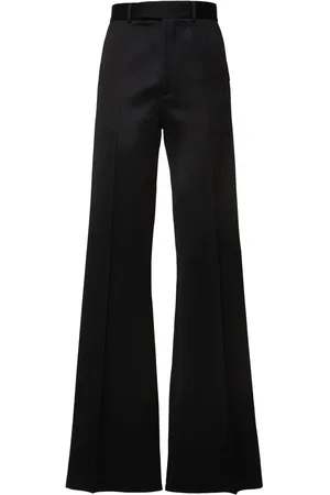 AMIRI Creased Flared Wool Pants