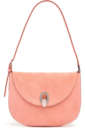 SAVETTE The Small Tondo Suede Hobo Bag