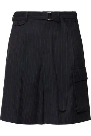 DUNST Belted Multi Pocket Poly Blend Shorts