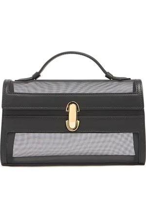 SAVETTE The Symmetry Mesh W/ Leather Pochette