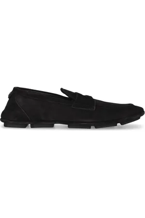 Dolce & Gabbana Dg Driver Suede Loafers