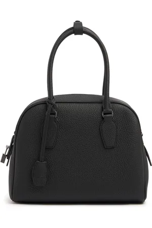 The Row Small India 13 Matte Grained Leather Bag