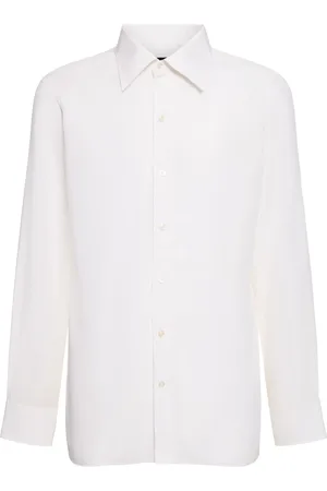 Tom Ford Slim Fluid Silk Blend Shirt
