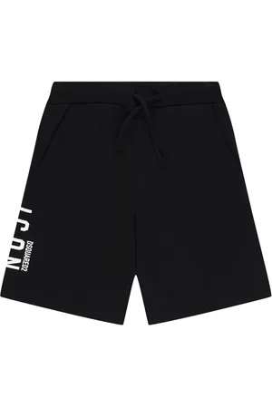 Dsquared2 Icon Printed Cotton Jersey Shorts