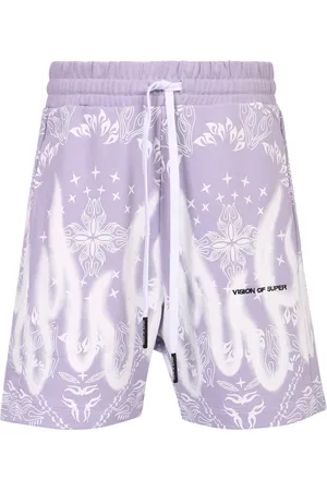 Vision Of Super Shorts, Herr, L, Bomull, Bandana Print Shorts