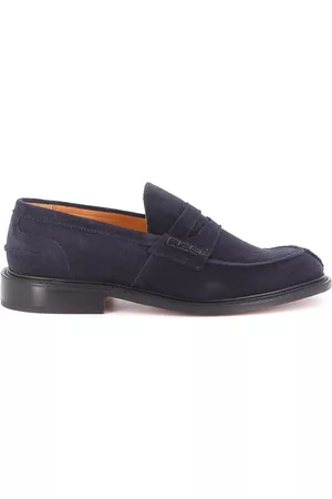 TRICKERS Skor, Herr, 40 1/2 EU, Läder, James Penny Loafer Suede